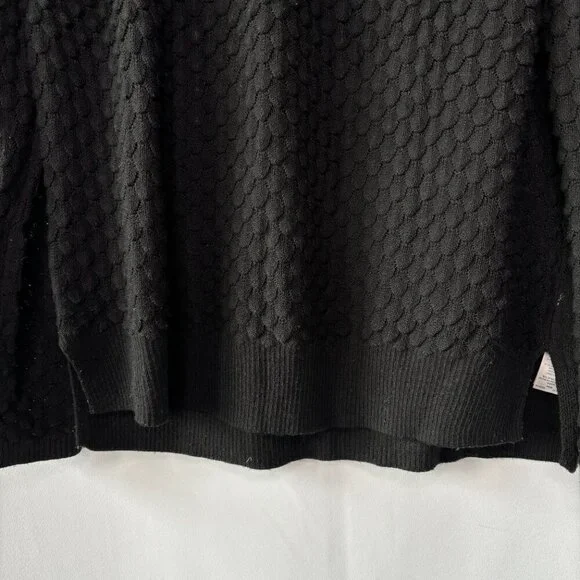 French Connection Women's Wool Blend Mesh Long Sleeve Sweater Size Small - Picture 4 of 7